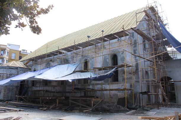  Rehabilitation works of Saint Theodore Adjara Church are underway 
