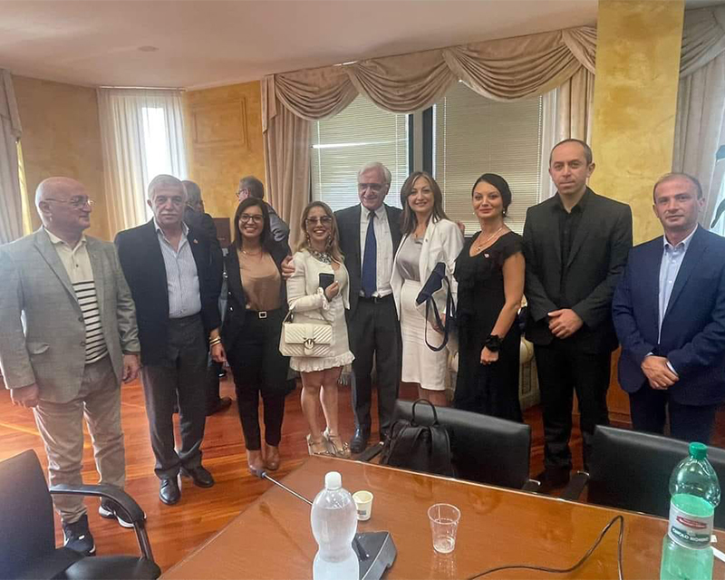  The delegation from Adjara visited Naples  