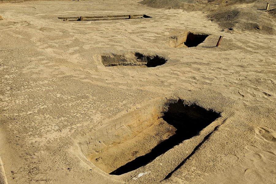  Archaeological works on the territory of Pichvnari old cemetery 