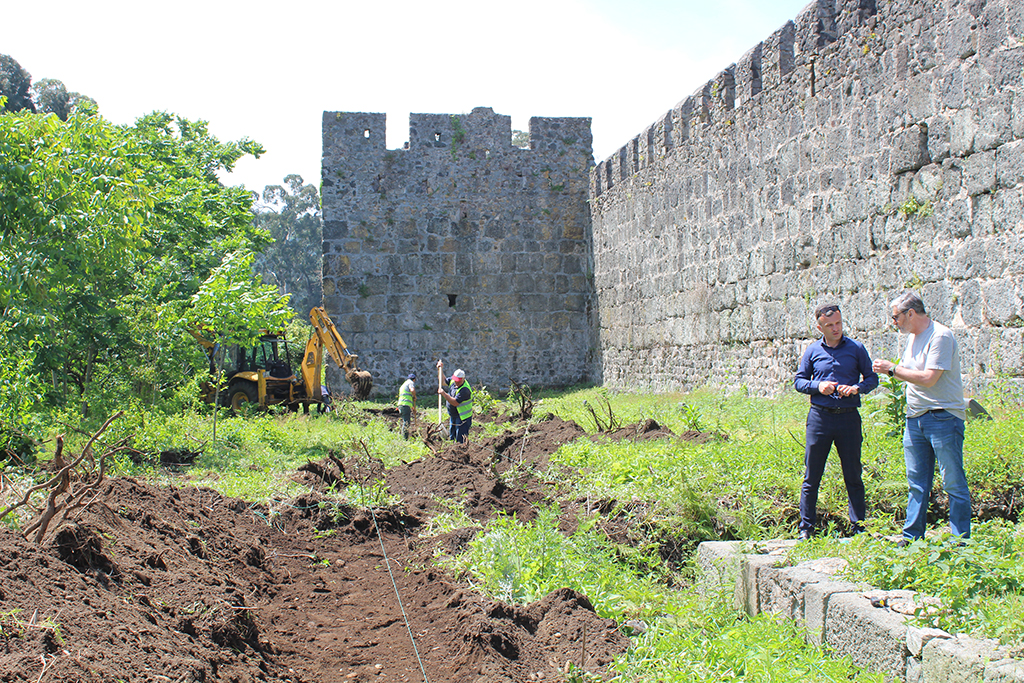  Infrastructure arrangement  works of Gonio-Apsarus fortress started by the organizing of Cultural Heritage Preservation Agency of Adjara .